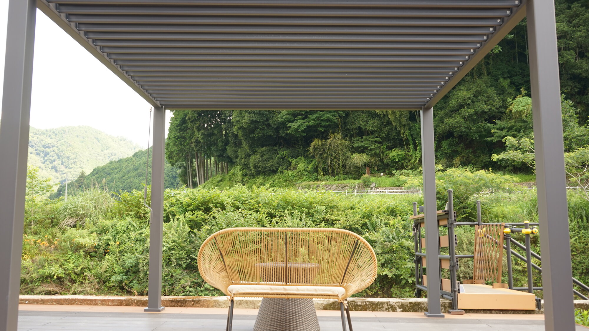 洗練されたエントランス